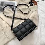 PU Leather Crossbody Bags for Women Solid Shoulder Handbags