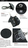 Leather Key Holder Case Keychain Key Wallet MC-802
