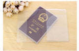 Transparent Passport Cover on Waterproof Document Bags