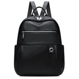 Women's Large Capacity PU Leather Backpack for Girls School