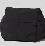 Winter Bow Padded Tote Bags for Women