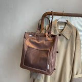 Women Lightweight Shoulder Bags High-capacity Tote Handbags for Autumn