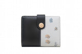 Women's Short Wallet Two-fold Zipper Buckle Creative Zero Wallet
