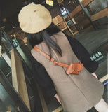 Little Girl Mini Bag PU Leather Studded Small Square Bag