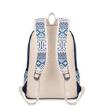 Canvas Printing Backpack Women School Bags for Teenage Girls