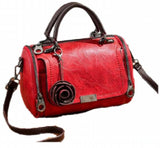 Women's Vintage Leather Crossbody Bag