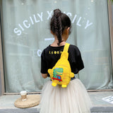 Cartoon Dinosaur Crossbody Bag for Kids, Girl Shoulder Handbag