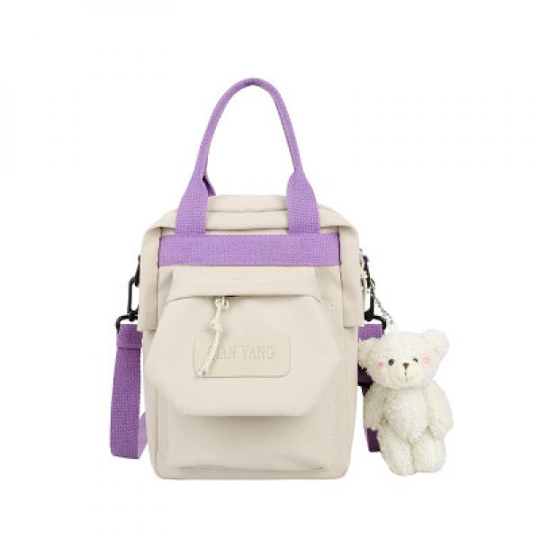 Women Mini Handbag Straw Beach Clutch Zipper Small Shoulder Bag