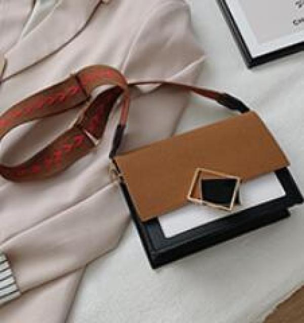 Autumn Small Leather Bag Women Messenger Bag Broadband One-shoulder Bag