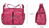 Women Shoulder Messenger Bag Waterproof Oxford Crossbody Bag Handbags Large
