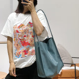 Women Shoulder Bags Large Capacity Shopping Bag Girls Student