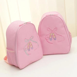 Sequins Pink Ballet Bag For Girls Children Ballet Bags Kids Dance Backpack