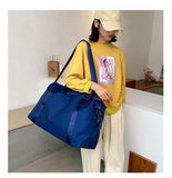 DIGERUI Large Travel Bag Women Cabin Tote Bag Handbag Nylon Waterproof