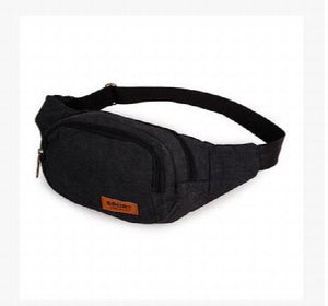 Canvas Waist Bag for Running and Cycling