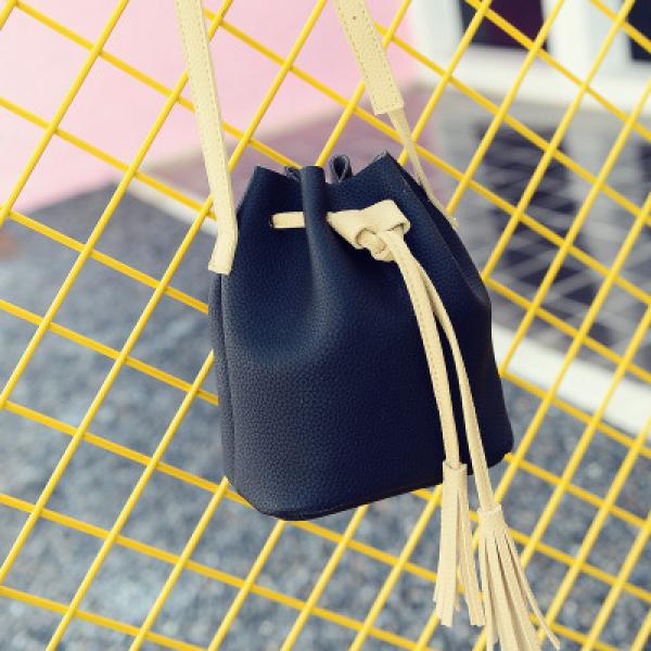 Small Bucket Bag Messenger Women Crossbody Handbags Organizer
