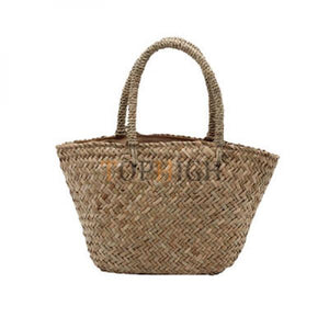 Women's Straw Hand Bag Large Shoulder Tote Bag Bucket Summer Bags Tassel