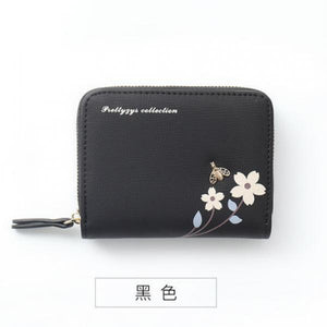 Prati's Women's Short Wallet Multi-function Folding Zero Wallet