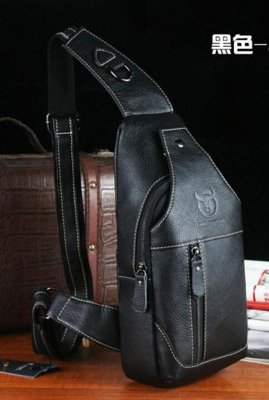 Hot Man Leather Messenger Bag Cross Body Bag
