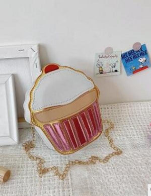 Ice Cream Cupcake Bag Small Chain Crossbody