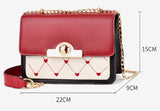 Single Shoulder Bag Lady Wave Version Messenger Bag