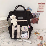 Girls Backpack Large Capacity School Bag Students Daypack