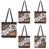 Schnauzer Printed Tote Bag for Women