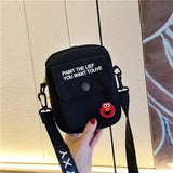 Canvas Small Bags for Women Party Disco Cross Bag Women Messenger Bag