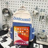 Women's Solid Backpack for Travel and School