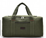 U-shaped Open Canvas Hand Luggage Bag Large Male Shoulder Travel Long Bag