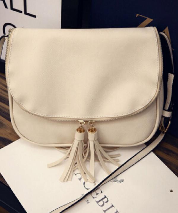 Stacy Bag 030916 Tassel Flap Bag for Women