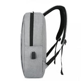 Waterproof Laptop Backpack USB Charging Rucksack for Men