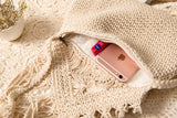Boho Tassel Straw Beach Bag Hollow Crossbody Hand Woven Shoulder Bag