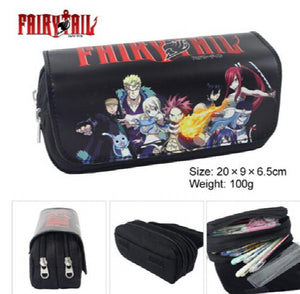 FAIRY TAIL Makeup Cosmetic Brush Travel Bag Case Pen Pencil Pouch Purse