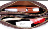 Vintage Brown Men's Small Flap Bag