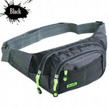 Waterproof Running Belt Bum Waist Pouch Fanny Pack Bag