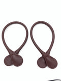 Pair of Long Short Leather Handles for Obag Tote Bag