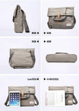 Waterproof Shoulder Bag Messenger Bag for Men and Women