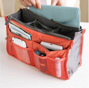 Travel Toiletry Wash Bag Makeup Case Double