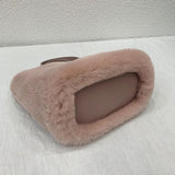 Winter Plush Shoulder Bag Small Tote Purse