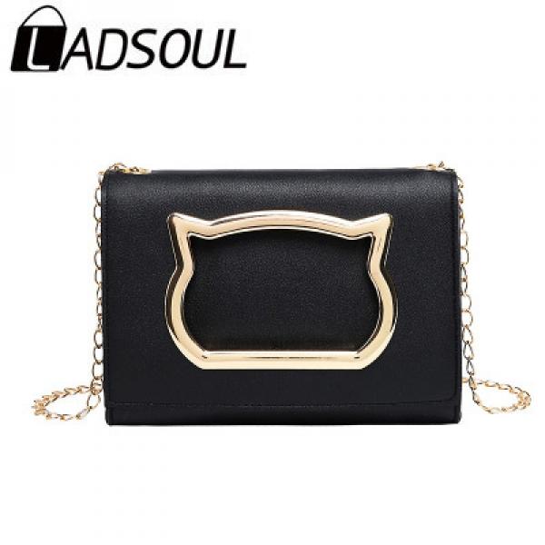 Summer Cat Head Mini Chain Shoulder Bag