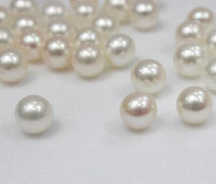 AA 6MM Pink Lavender Half Drilled Freshwater Pearl Matched Pair