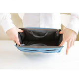 Women Travel Insert Handbag Organizer Purse Large Liner Cosmetic Storage
