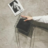 Transparent Jelly Bag with Chain for Girls