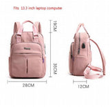USB Charging Laptop Backpack Teenage School Bag Girls Boys Travel Backpack