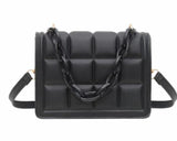 Women's Chain Quilted Shoulder Bag Crossbody Style Sac