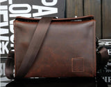 Vintage Men's Cross-body Bag Small Handbag