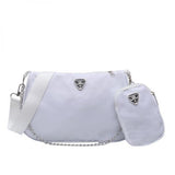 Retro Crescent Chain Crossbody Shoulder Bag