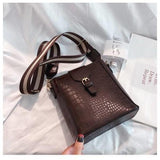 Red Crossbody Shoulder Bag for Women