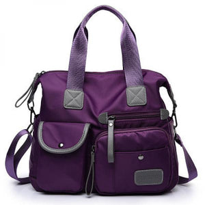 European Ladies Mommy Handbag Nylon Shoulder Portable Travel Messenger Bag