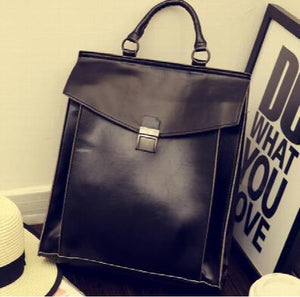 ETN BAG Men's Leather Backpack Vintage School Bag
